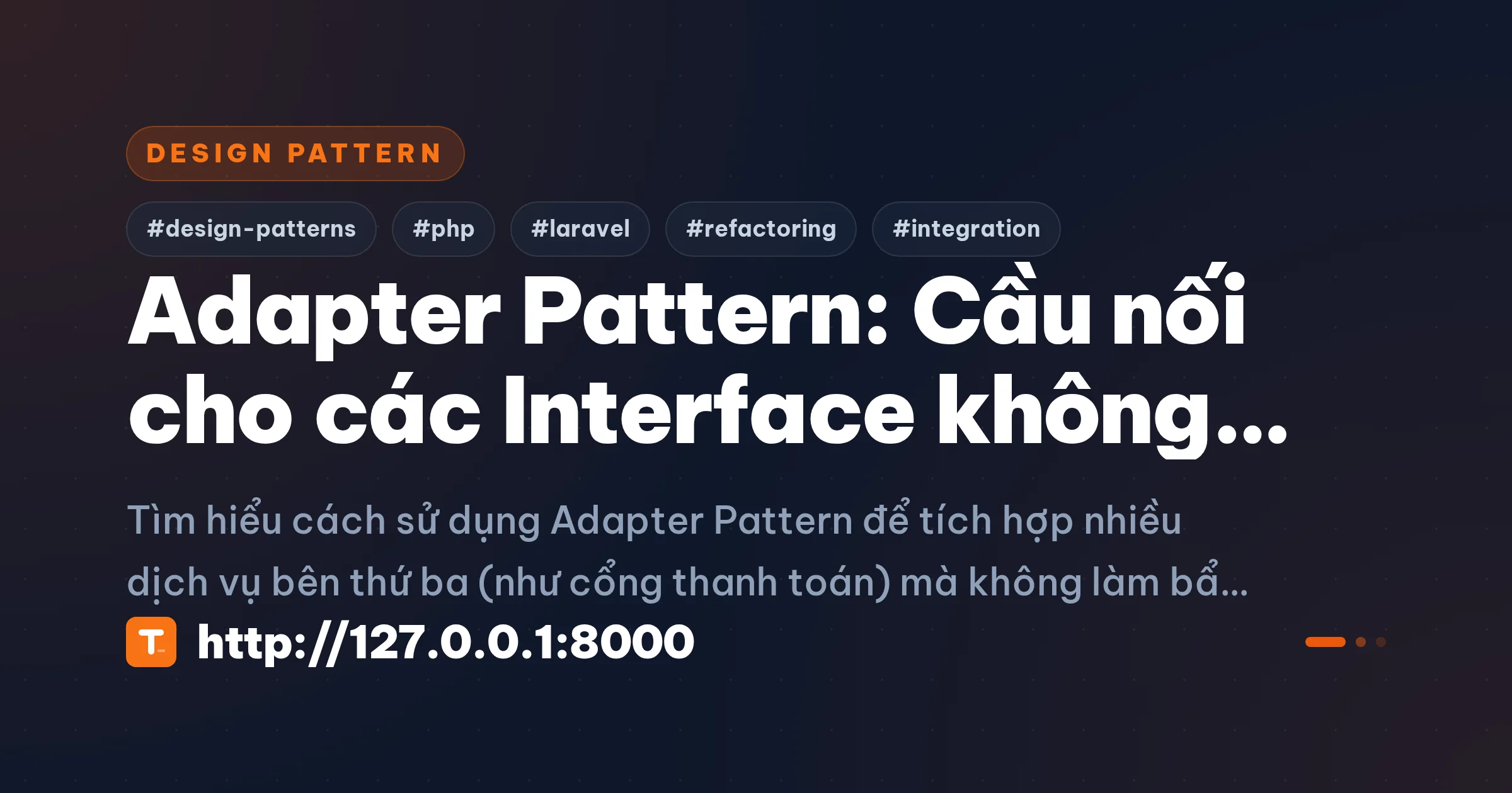Adapter Pattern: Cầu nối cho các Interface không tương thích